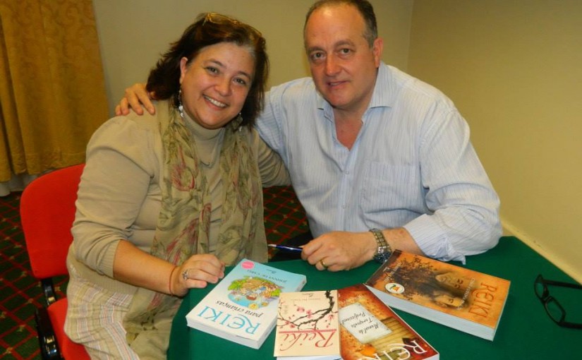 Em Portugal o Mestre Johnny De Carli, Lançamento do novo livro no Núcleo de Lisboa da Associação Portuguesa de Reiki