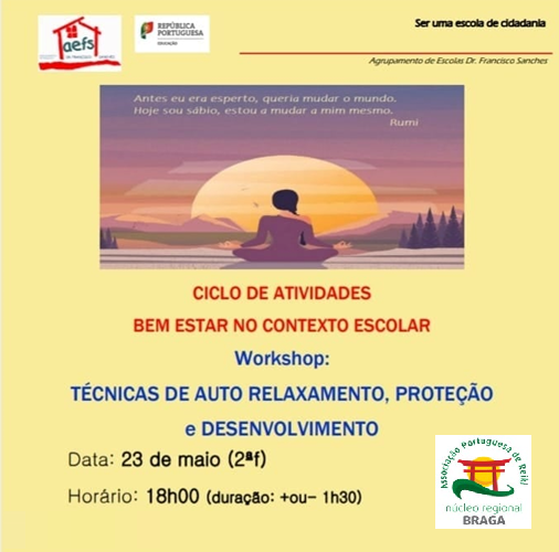 Reiki para professores – Braga