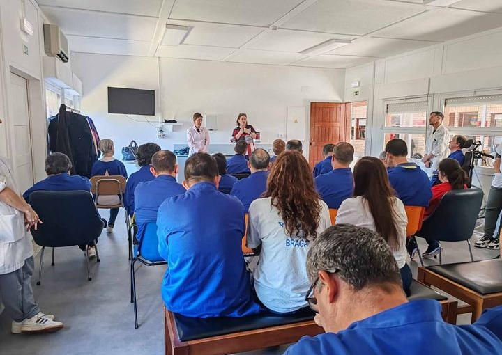 Palestra sobre Reiki na APPACDM em Braga